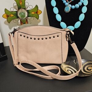 Sam & Hadley Crossbody Purse with gun metal studs